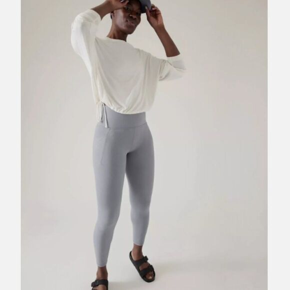 ATHLETA Salutation Stash High Rise 7/8 Legging Size Large - Picture 8 of 8